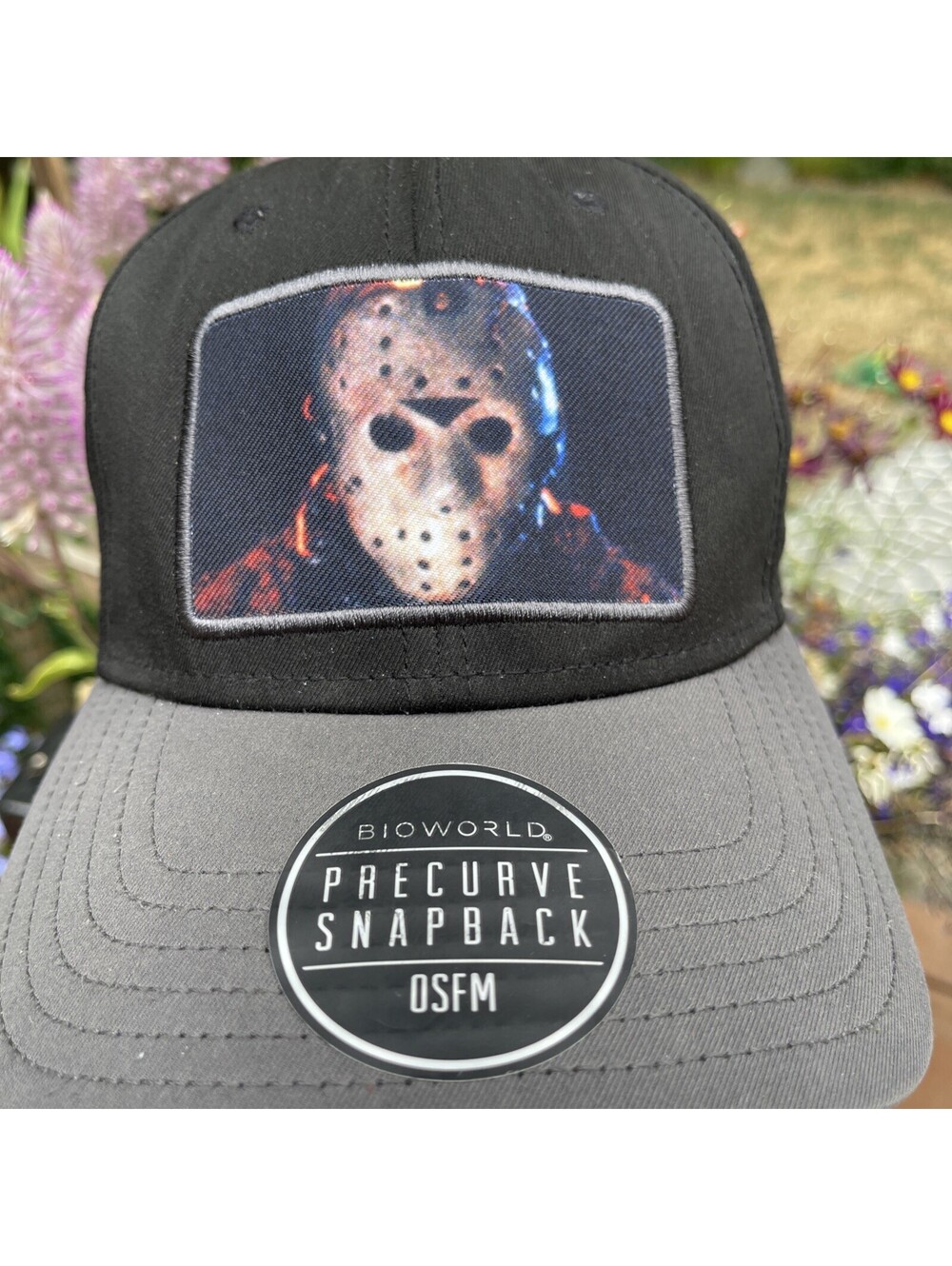 Bioworld Jason Friday The 13th Black SnapBack Hat